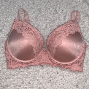 Aerie pink lacey bra